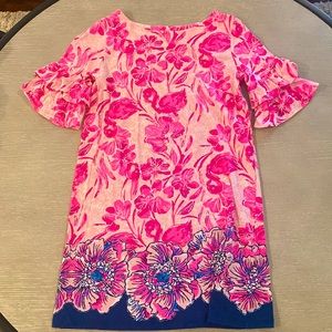 Lilly Pulitzer Lula Dress Girls L 8-10